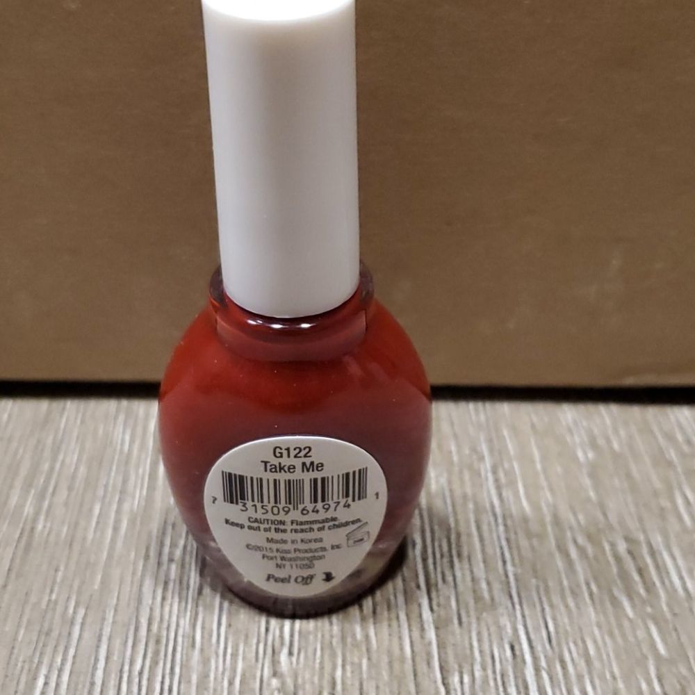 New broadway nails gel strong take me red - Picture 2 of 2
